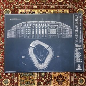 Yankee’s Stadium Blueprints